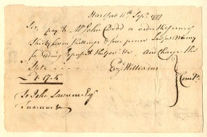 Revolutionary War Note - Connecticut Revolutionary War Bonds